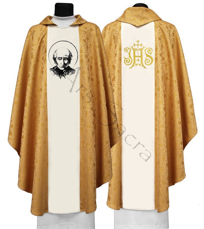 Gotische Kasel "St. Vincent Pallotti" 720-G16