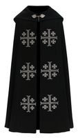 Chape gothique '"Croix de Jérusalem" K723-CZS