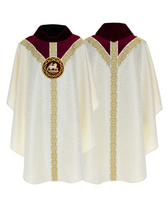 Semi Gothic Chasuble "Lamb" Y816-AKC25g