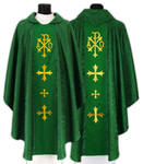 Casula gotica "Alpha & Omega" 661-GC16