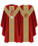 Chasuble semi-gothique "Christ le roi" GY466-C25