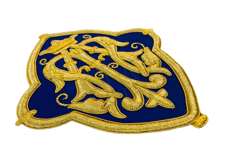 Handgesticktes Emblem  AP-6