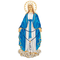 Embroidered Applique "Our Lady of the Rosary"